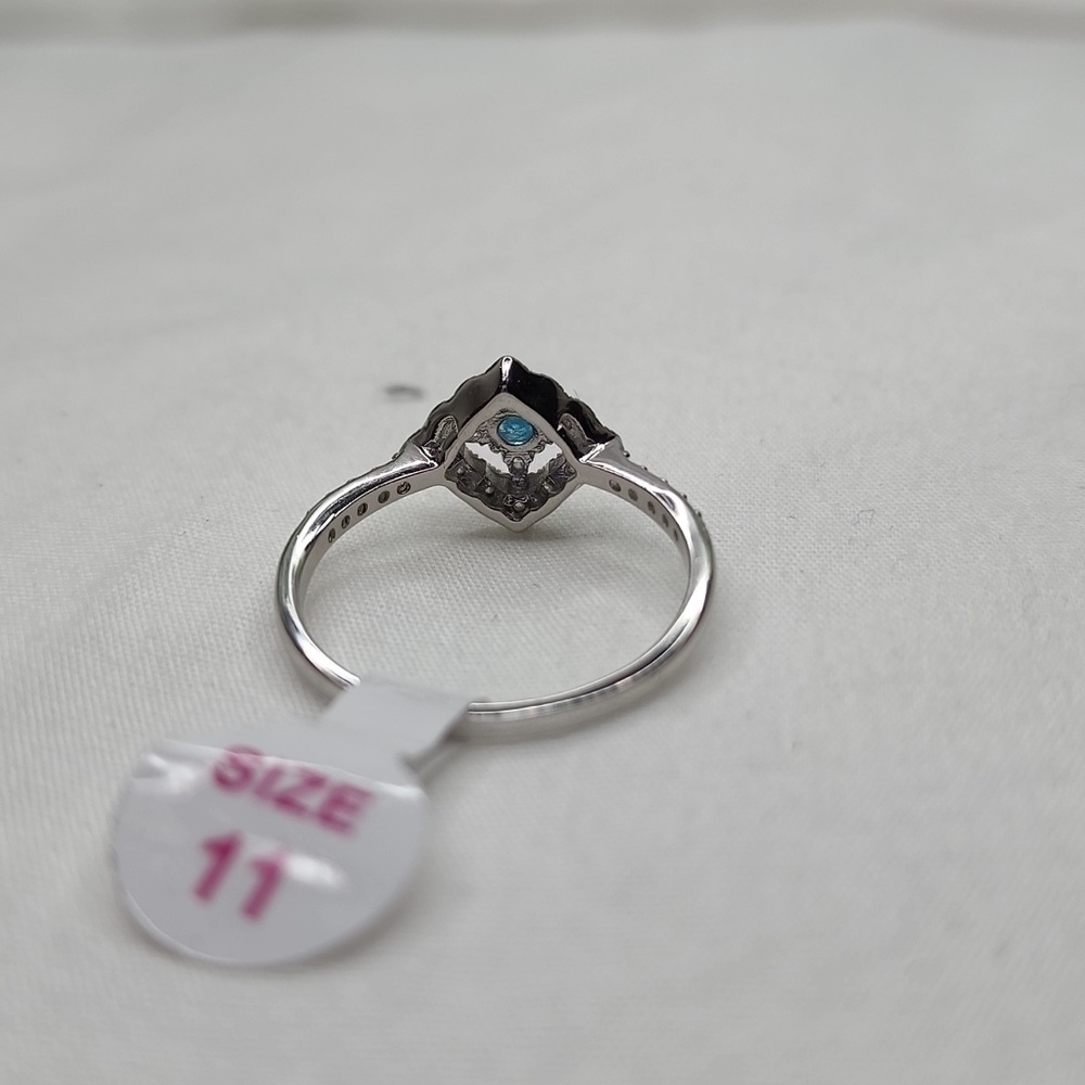 AQUAMARINE RING - Picture 8 of 9